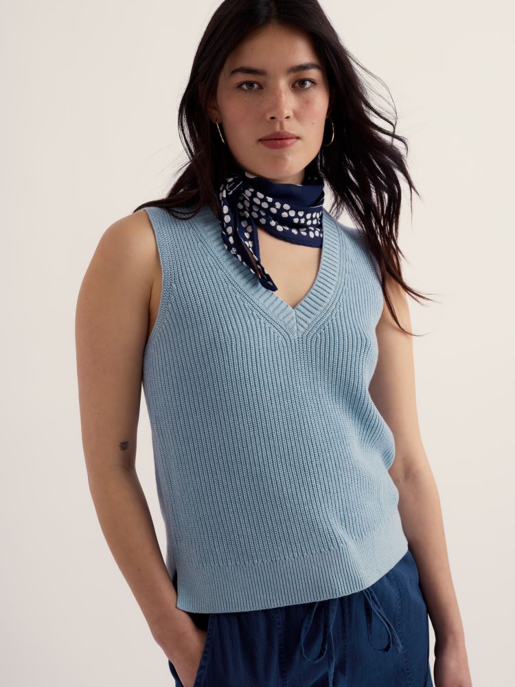 Seasalt Blue Fog Lookout Point Vest