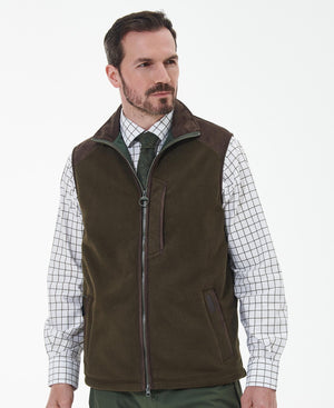 Barbour Active Fleece Olive Gilet