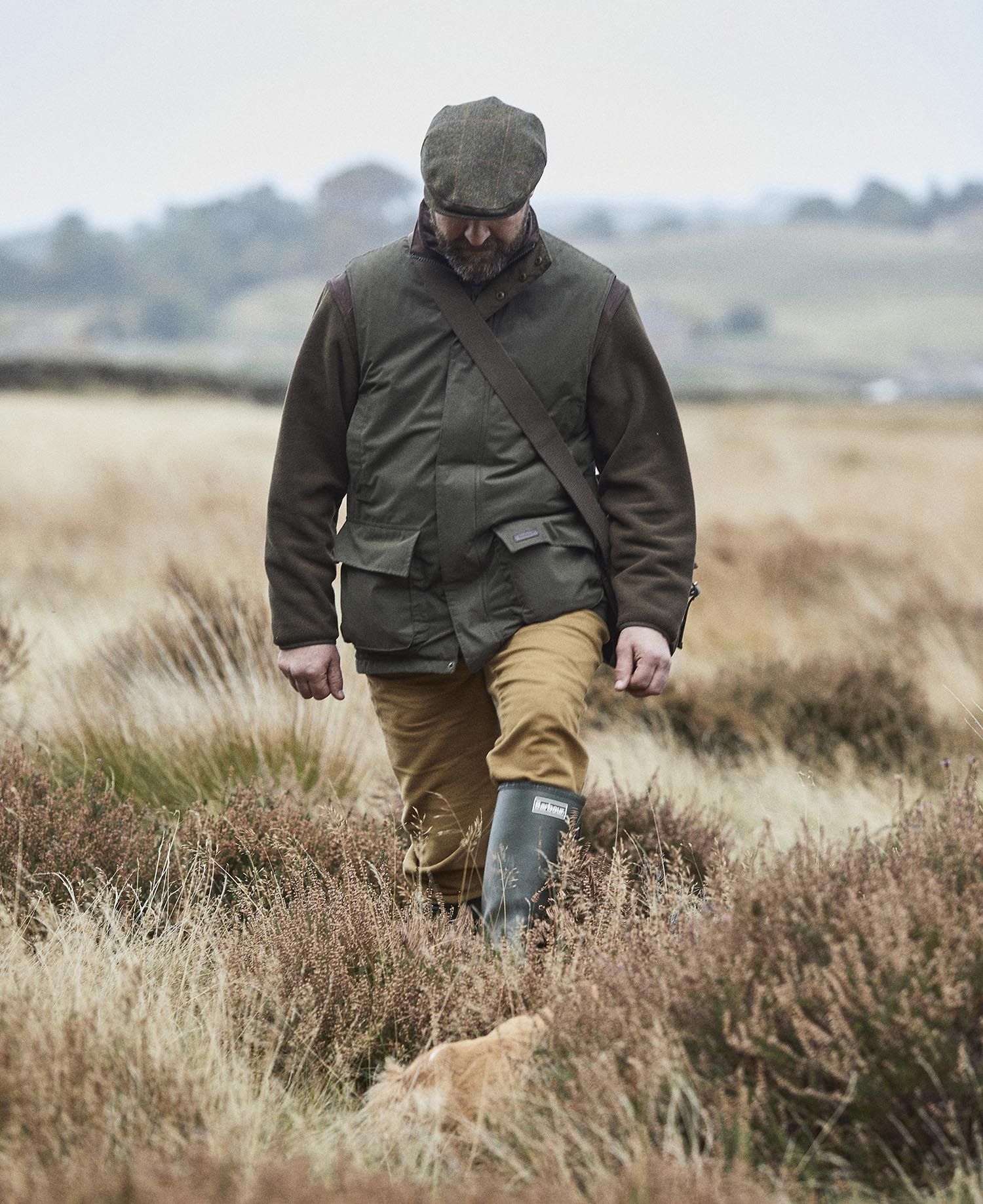 Barbour Active Fleece Olive Jacket