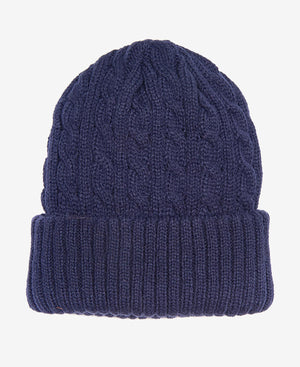 Barbour Balfron Navy Knit Beanie