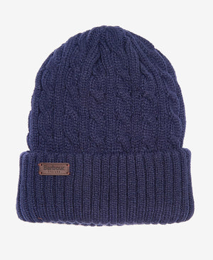 Barbour Balfron Navy Knit Beanie