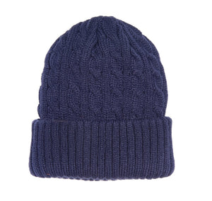 Barbour Balfron Navy Knit Beanie