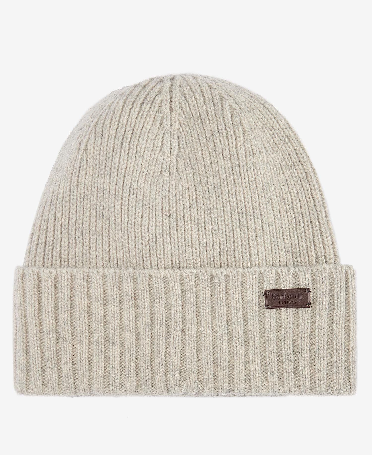 Barbour Carlton Light Grey Beanie Hat