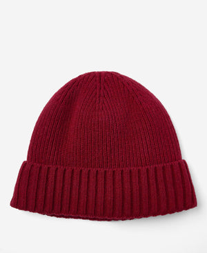 Barbour Carlton Cranberry Beanie Hat