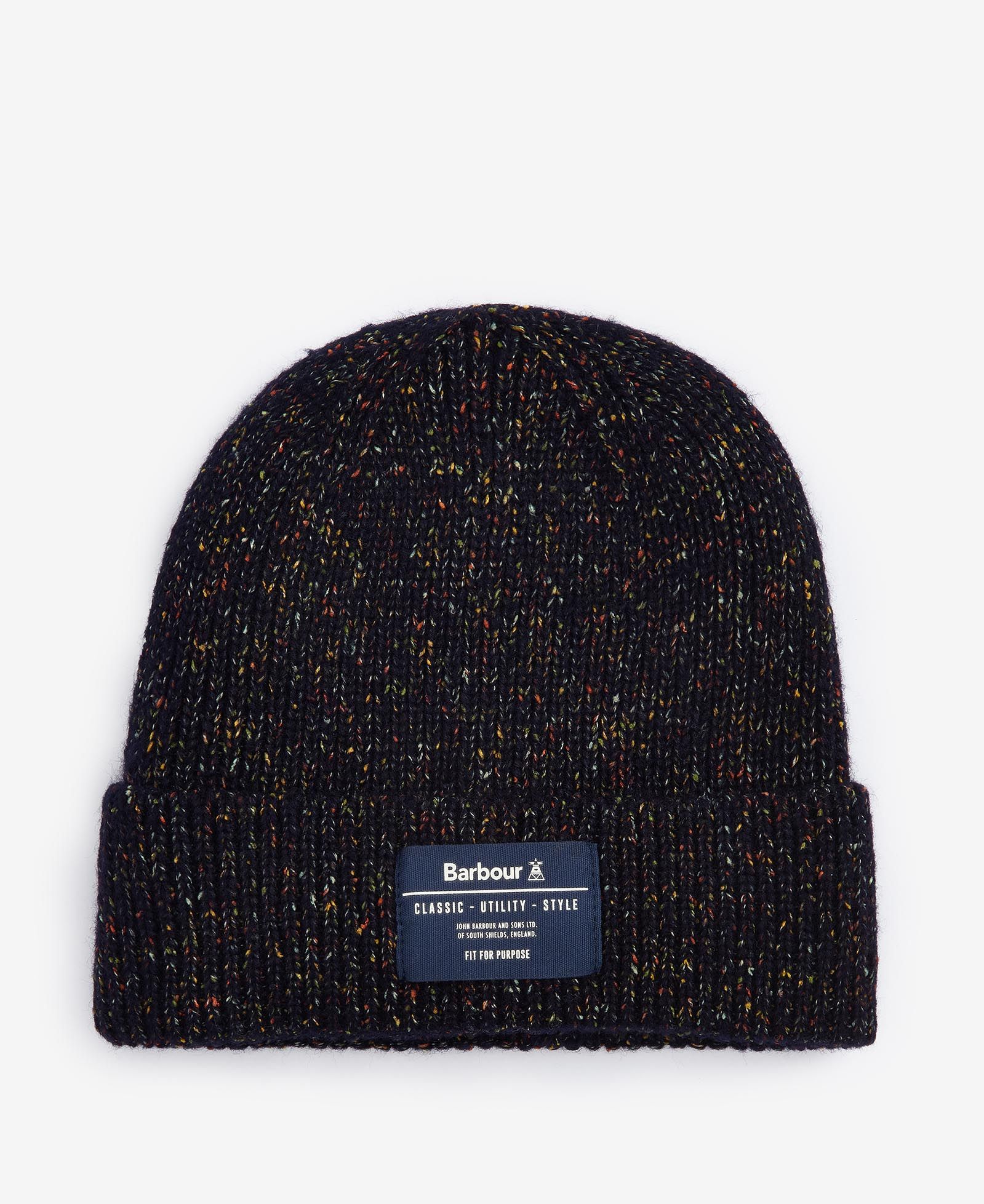 Barbour Eston Navy Beanie Hat