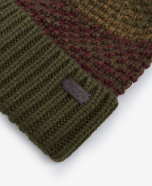 Barbour Morar Ivy Green Beanie Hat