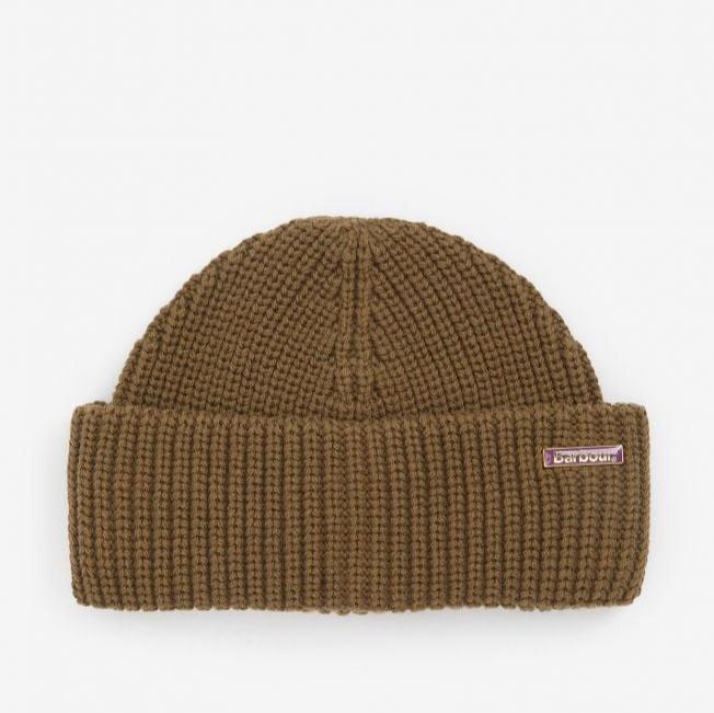 Barbour Mosely Light Sage Beanie Hat CLEARANCE NO RETURN