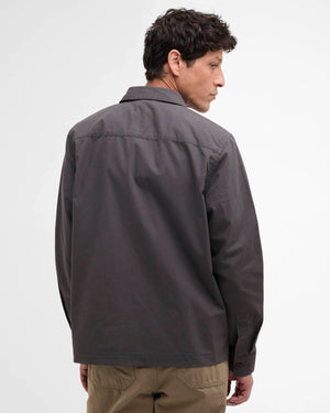 Barbour Crail Wax Ripstop Asphalt Overshirt