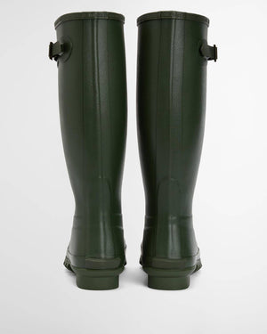 Barbour Men's Olive Bede Wellington Boots