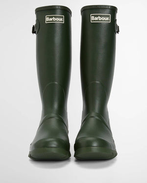 Barbour Men's Olive Bede Wellington Boots