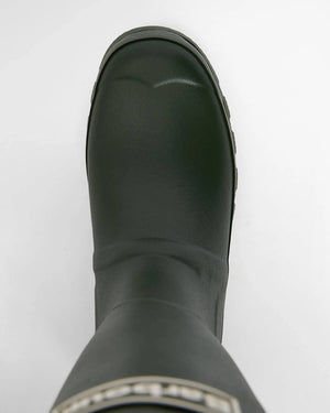 Barbour Men's Olive Bede Wellington Boots