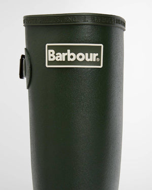 Barbour Men's Olive Bede Wellington Boots