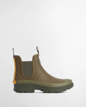 Barbour Nimbus Olive & Ochre Wellingtons