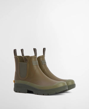Barbour Nimbus Olive & Ochre Wellingtons