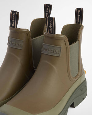 Barbour Nimbus Olive & Ochre Wellingtons