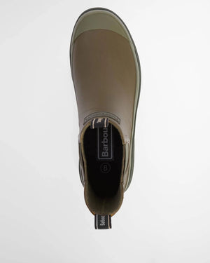 Barbour Nimbus Olive & Ochre Wellingtons