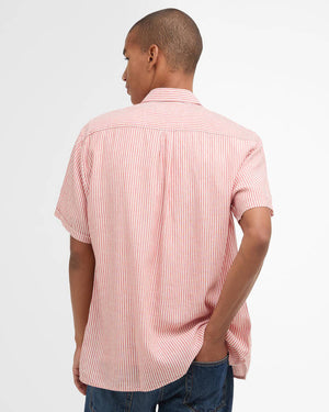 Barbour Deerpark Red Regular Short-Sleeved Shirt