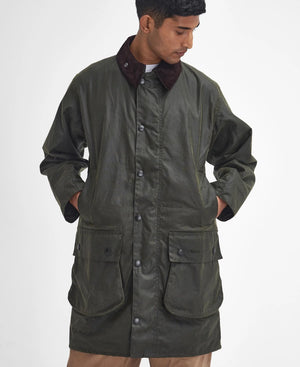 Barbour Border® Archive Olive Waxed Jacket