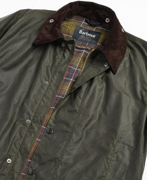 Barbour Border® Archive Olive Waxed Jacket