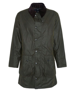 Barbour Border® Archive Olive Waxed Jacket