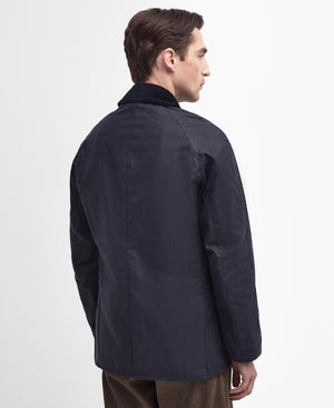 Barbour Ashby Navy Wax Jacket