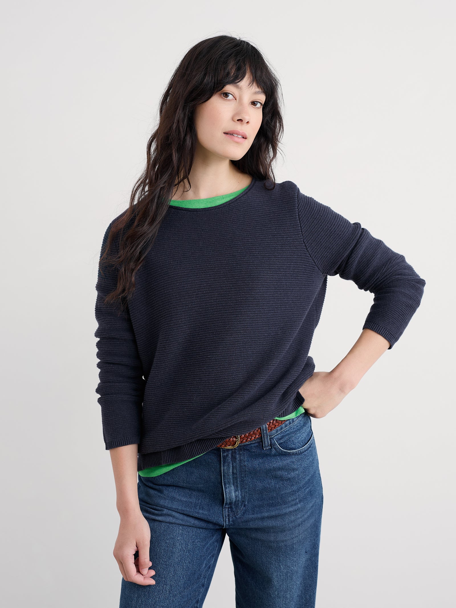 Seasalt Maritime Makers Organic Cotton Blend Jumper