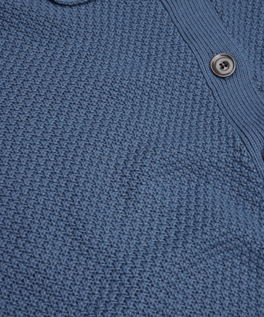 Masai Liva Ensign Blue 1/2 Sleeve Cardigan