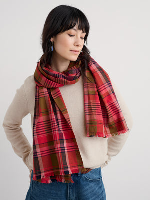 Seasalt Spring Squall Squash Merrymaker Organic Cotton Scarf
