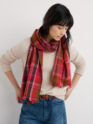 Seasalt Spring Squall Squash Merrymaker Organic Cotton Scarf