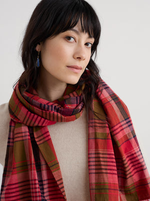 Seasalt Spring Squall Squash Merrymaker Organic Cotton Scarf