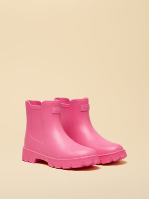 Joules Raindance Pink Lightweight EVA Ankle Wellies