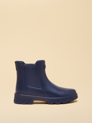 JoulesRaindance Navy Blue Lightweight EVA Ankle Wellies