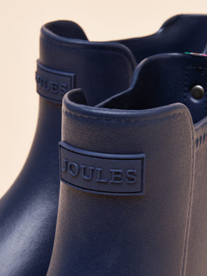 JoulesRaindance Navy Blue Lightweight EVA Ankle Wellies