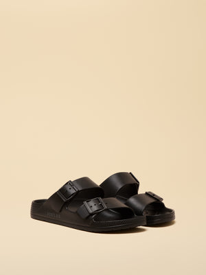 Joules Sunseeker Black EVA Sliders