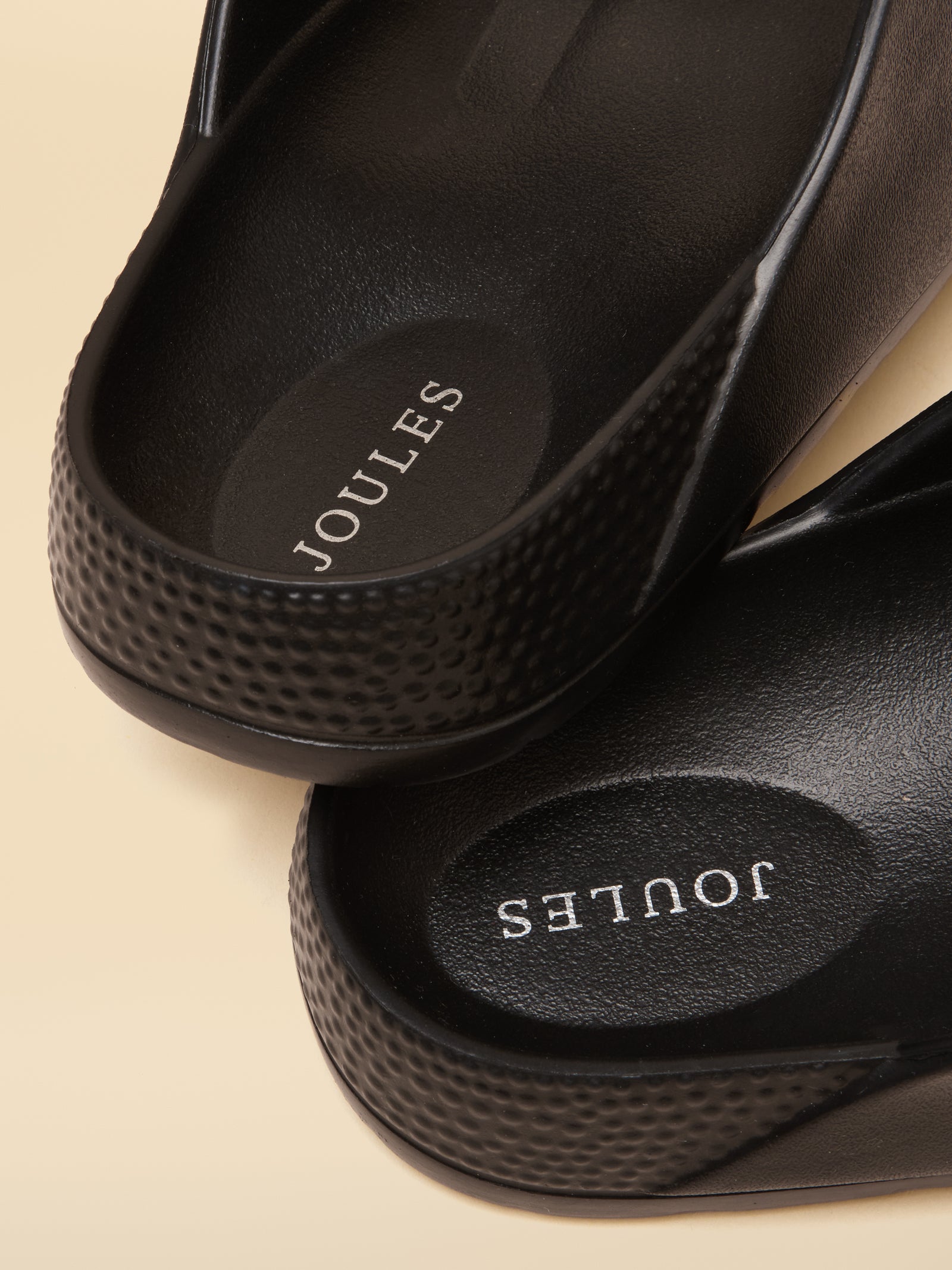 Joules Sunseeker Black EVA Sliders
