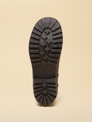 Joules Oakfield Chocolate Brown Short Neoprene-Lined Ankle Wellies