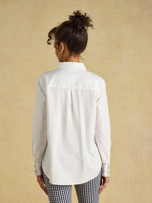Joules Boyfriend Oxford White Shirt