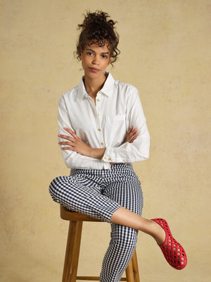 Joules Boyfriend Oxford White Shirt