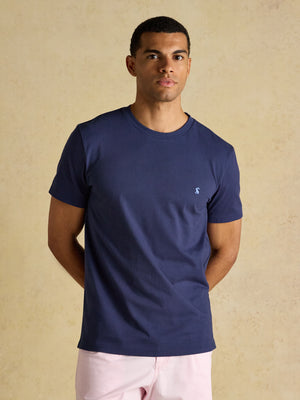 Joules Everyday Navy Classic Fit Cotton T-Shirt