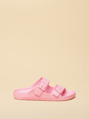 Joules Sunseeker Light Pink EVA Double Buckle Sliders