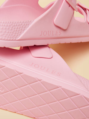 Joules Sunseeker Light Pink EVA Double Buckle Sliders