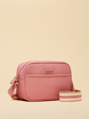 Joules Trent Pink Cross Body Bag with Adjustable Thick Strap