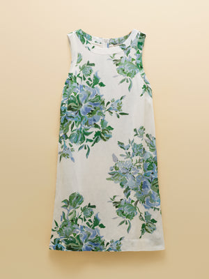 Joules Delphine Blue Floral Shift Dress