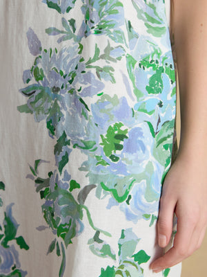 Joules Delphine Blue Floral Shift Dress