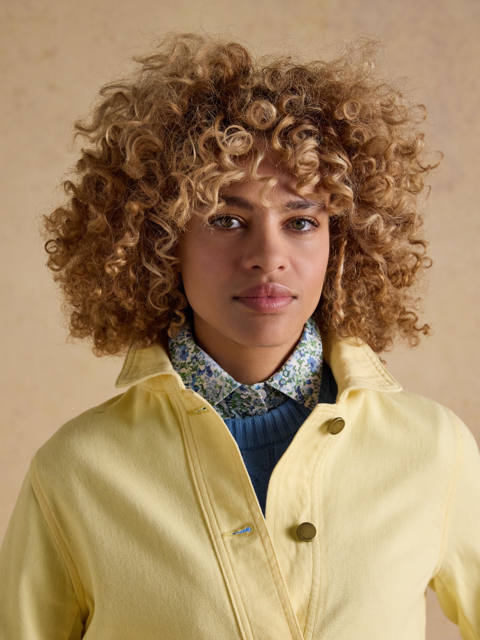 Joules Marlow Light Yellow Denim Jacket