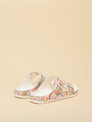 Joules Sunseeker Ditsy EVA Double Buckle Sliders