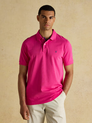 Joules Woody Magenta Pink Cotton Pique Polo Shirt