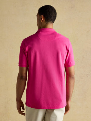 Joules Woody Magenta Pink Cotton Pique Polo Shirt