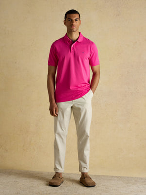 Joules Woody Magenta Pink Cotton Pique Polo Shirt