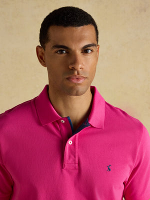 Joules Woody Magenta Pink Cotton Pique Polo Shirt